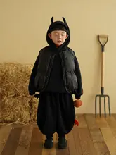 子供用ハロウィンフード付きパーカー【暖かい裏起毛・冬用・男の子用】