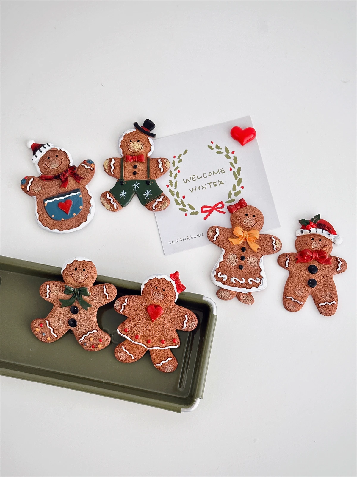 クリスマスジンジャーブレッドマンマグネット：xmasとx'masの違いは？使い分けガイド