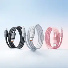充電ケーブル Type-C ねじれ 変形 急速充電 PD対応 iPhone iPad対応 「TORRAS」