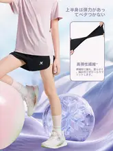 女児用薄手速乾ショートパンツ【夏季用・動きやすいデザイン・アウトドア用】（セットアップ対応）