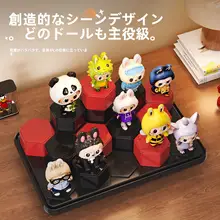 大容量フィギュア展示ラック【防塵・家庭用・落地型】