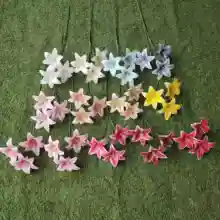 3D大花ユリの造花【ウェディング用・高級装飾・3本セット】