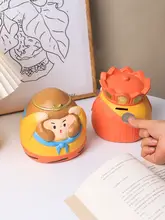 西遊記テーマの4人キャラクター貯金箱【玄関飾り・子供用・ギフト】