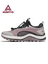 HUMTTO トレッキングシューズ レディース 軽量 メッシュ 通気性 滑り止め クッション性 耐久性 アウトドア 登山 ハイキング スポーツ カジュアル 春