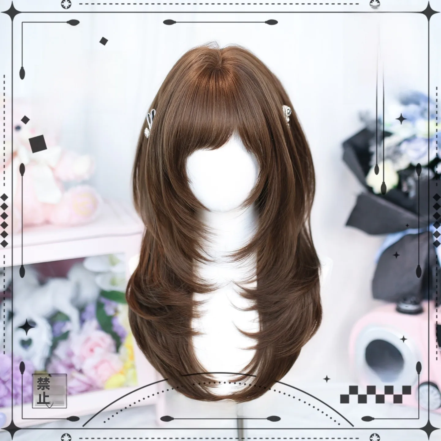 ヘアーアップスタイルで悩むなら、ロリータ風の長直ウィッグが救う理由は？