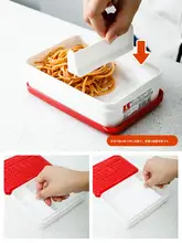 日本製 お弁当箱【仕切り付き・電子レンジ対応・持ち運び便利】