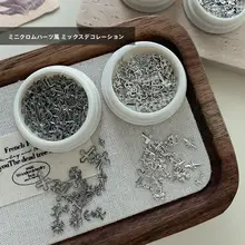 ミニクロスデザインのネイルアート飾り【レトロ風・多様なデザイン】