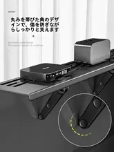 穴あけ不要テレビボックス収納ラック【ルーター・リモコン置き・隠し収納】