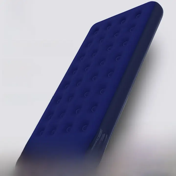 ポータブルエアマットレス【一人用・折りたたみ式・キャンプや屋外用】