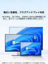 HDMI DP ダミープラグ 仮想ディスプレイ 4K対応 高リフレッシュレート ゲーム用 常時接続「UGREEN」