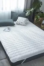 無印良品 ベッド用マットレス保護パッド【薄型・抗菌・防ダニ・滑り止め付き】