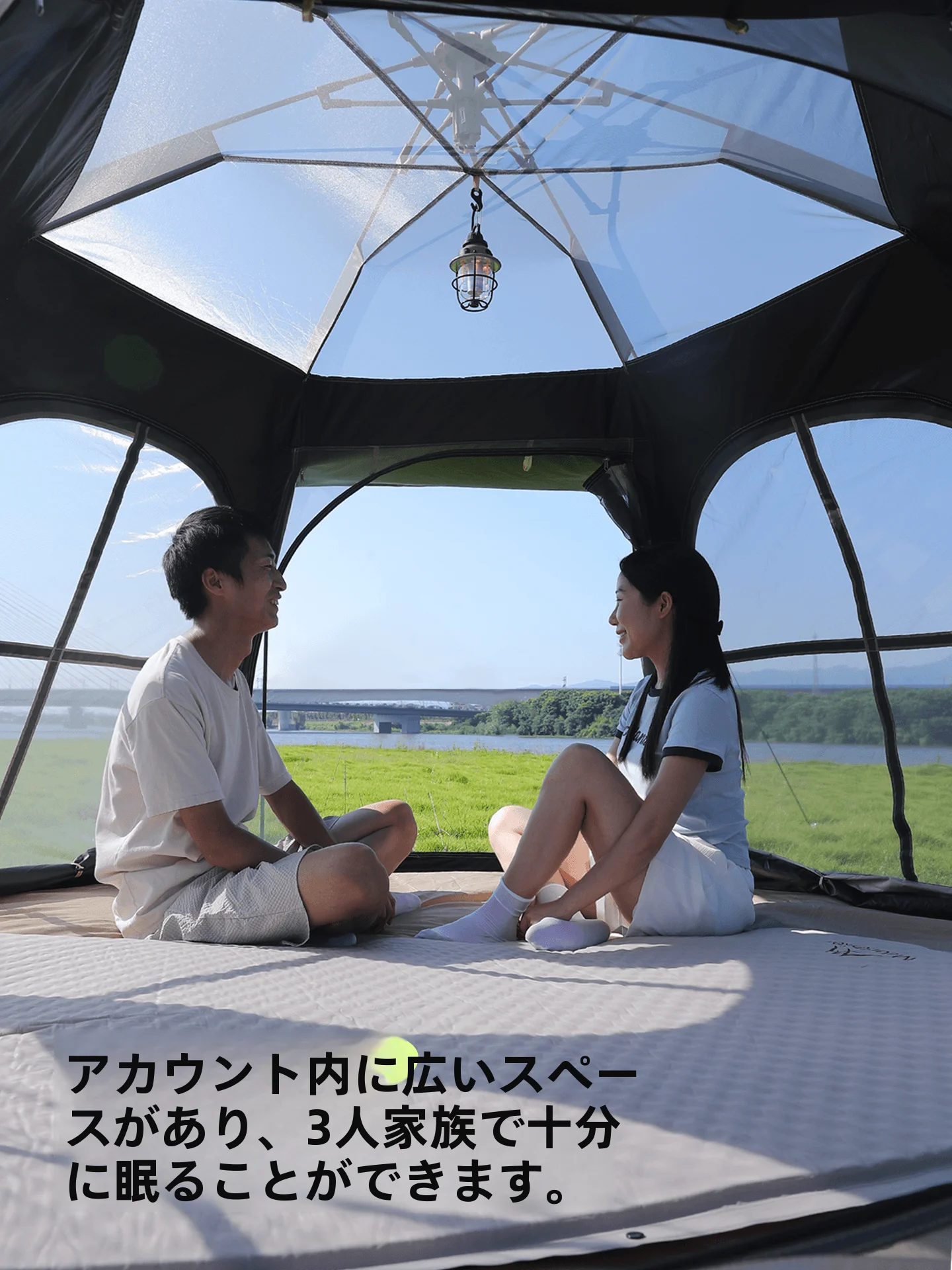 軽量テント 1kg以下でキャンプを楽しむには？自動開閉タイプが本当のベストな選択肢
