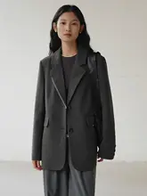 クラシックデザインの刺繍入りジャケット【秋用・ビジネスカジュアル】