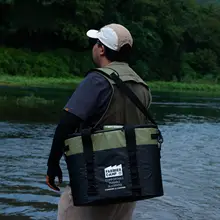 WELLHIKE 防水トート型釣りクーラー【ソフト保温・プロ仕様・ルアーフィッシング対応】
