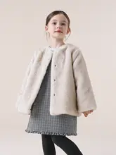 冬用 女児用 市松模様のコットンワンピース【かわいいデザイン・プリンセススタイル】  （セットアップ対応）