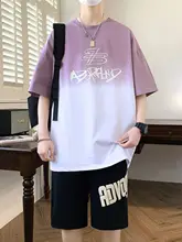 青少年向け 半袖Tシャツ【トレンド・スポーツショートパンツ・初高中生用】（セットアップ対応）