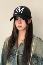シンプルな個性的デザインのキャップ【レトロ・日系スタイル・女性用】
