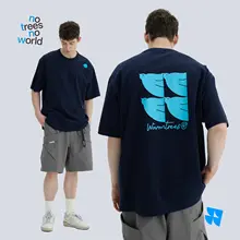 半袖Tシャツ レディース バックプリント 鳩モチーフ 半円デザイン 夏 「warmtrees」