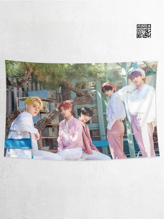 Tomorrow X Together（TXT）ファンクラブ応援用背景布ポスター【インテリア装飾・掛け布】