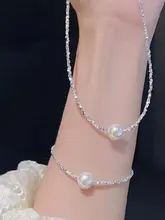 仿施家真珠デザインネックレス【高級感あるロングネックレス・女性用・エレガント】