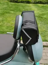 電動バイク後部収納バッグ【防水・充電器収納・レインコート収納・取り付け簡単】