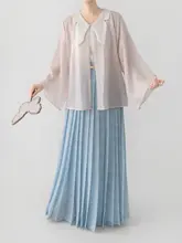【観止織り】翡翠蝶明朝漢服