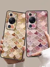 Huawei P60 Pro用 彩色金箔デザインケース【薄型・全面保護・防衝撃】