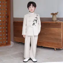 男の子用 中山装 中国風唐装【学生・発表や演奏に最適】