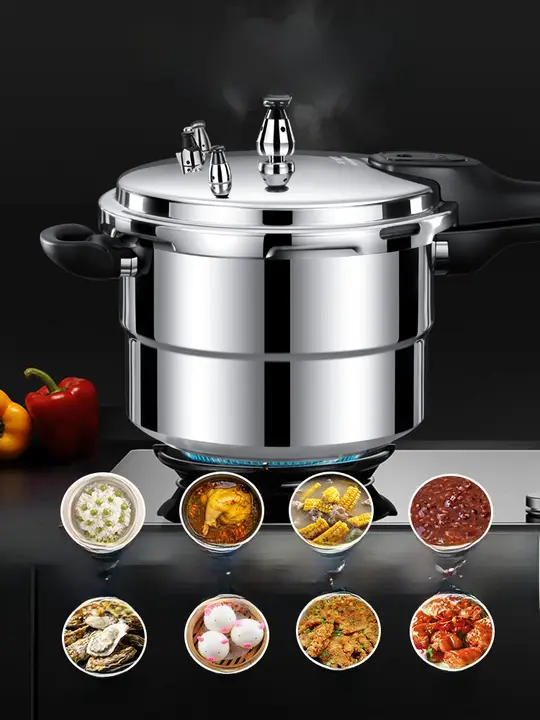 圧力鍋 家庭用 小型 2人用【ガス・IH対応・防爆設計】