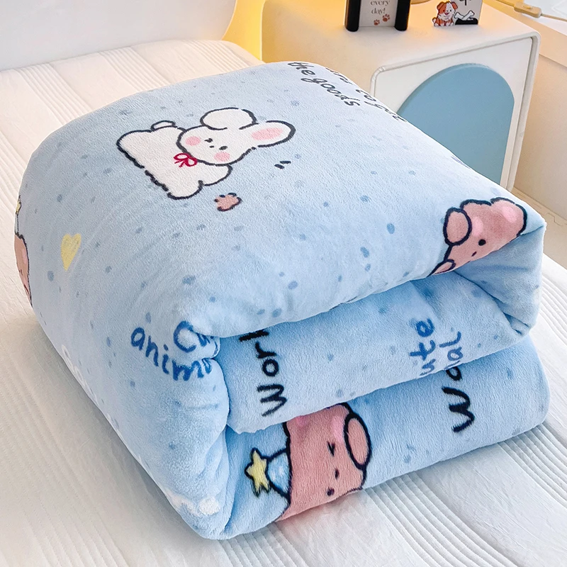 キッズ布団セットの厚みと保温性：久洲兔のミルクベルベット製品が実際の使用でどうなるか
