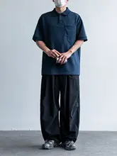 ポロシャツ メンズ 半袖 ポケット付き シンプル 夏 ペア 着回し 通勤