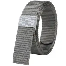 穴あけ不要のナイロンキャンバスベルト【自動バックル・カジュアルパンツ用】