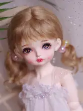 BJDドール用馬毛ウィッグ【双編み・ポニーテール・現品】