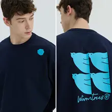 半袖Tシャツ レディ ース バックプリント 鳩モチーフ 半円デザイン 夏 「warmtrees」