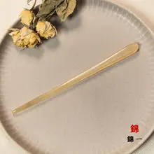 牛角製 ヘアピン【古風・シンプルデザイン・日常使い】