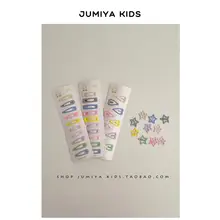 パッチン留め キッズ ガールズ スター 前髪留め かわいい ヘアアクセサリー 10本セット