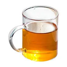 茶杯 大型 家庭用 透明 耐熱 厚手 個人 用于功夫茶