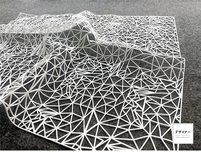 3Dレイアウトで空間を表現するなら、この透かし模様の生地が一番おすすめ？