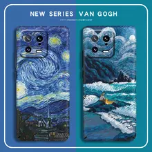 マグセーフ対応 ゴッホ風油彩デザインのスマートフォンケース【Xiaomi用・全包み設計・衝撃吸収・薄型ハードケース】