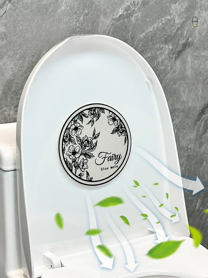 トイレ用消臭シール【芳香付き・貼り付け簡単・トイレの臭い対策】