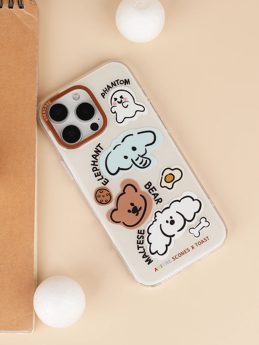 動物モチーフのかわいいiPhoneケース：小幽灵デザインで個性を表現