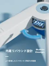 ペット用爪切り LEDライト付き 猫 犬 うさぎ 小型犬 猫用 安全
