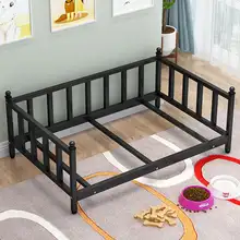 犬用ベッド 中型大型犬 使うシーン ペットマット アイアン製 天然木材 冬用保温