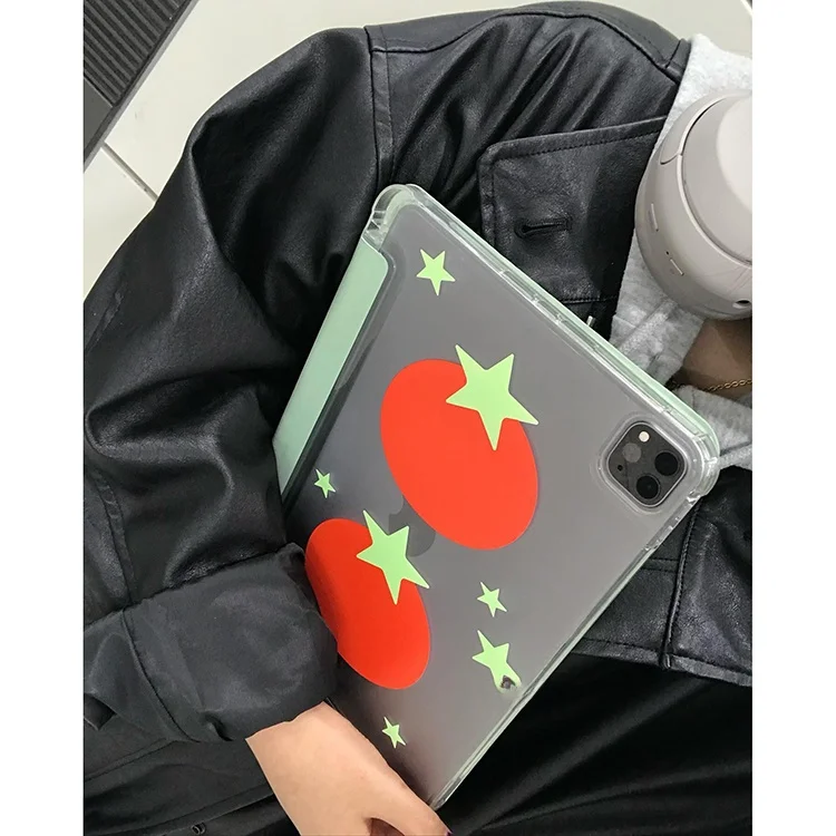 iPadの保護ケースを選ぶときに迷う？五角星トマトデザインのTPUケースが解決する3つの理由