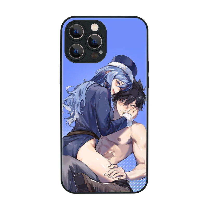 イラストデザインスマホケース 9397号列车のスタイリッシュなガラス保護套