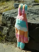 可愛いウサギのぬいぐるみ【女の子向け・布製・安らぎのキャラクター】