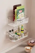 壁掛け多機能収納ラック【穴あけ不要・葱・姜・蒜対応】
