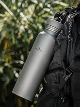 軽量チタニウム製アウトドアウォーターボトル【携帯便利・キャンプ用・登山用】