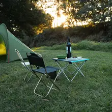 Naturehike アウトドア用折りたたみアルミニウムテーブル【軽量・キャンプ・バーベキュー用】