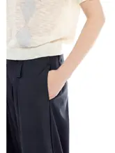 菱形デザインの軽量半袖ニットPOLOシャツ【フィット・夏用】